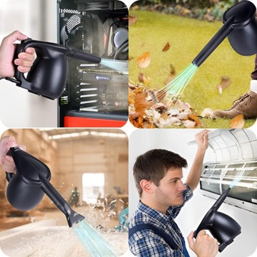 Универсальный вентилятор ДЛЯ ПЫЛЕВОЙ ЭЛЕКТРОНИКИ МОЩНЫЙ 600ВТ XBLOWER черный