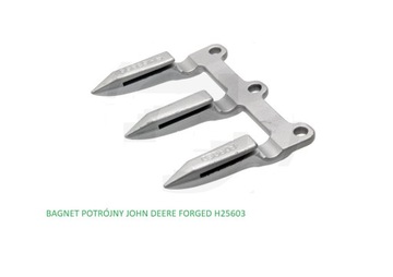 BAGNET POTRÓJNY JOHN DEERE FORGED H25603