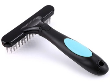 DOUBLE-ROW COMB - расческа для расчесывания шерсти длинношерстных собак Ц9