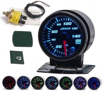 Zegar ADDCO 52mm Oil Pressure ciśnienie oleju