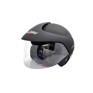 Kask bezszczękowy WL-703 czarny mat XL