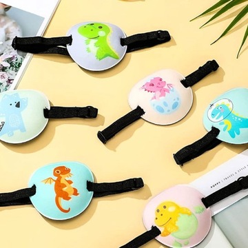 Дышащие нетканые повязки на глаза для детей.