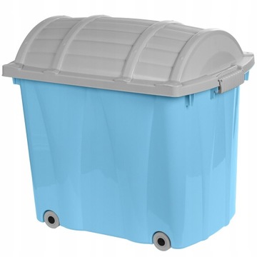 ARTGOS - Pojemnik na zabawki - Duży - Skrzynia Kosz Pudełko Kufer - 60 L