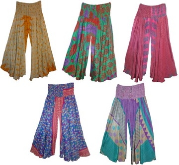 Spódnico -spodnie uni 36 38 40 indyjskie piękne