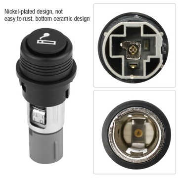 Полный комплект гнезда прикуривателя автомобиля 12 В, 120 Вт для A
