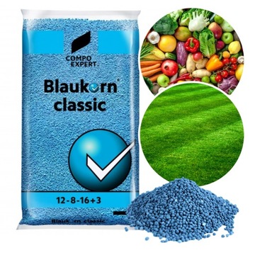 BLAUKORN CLASSIC NAWÓZ WIOSENNY LETNI DO TRAWY COMPO EXPERT COMPLEX 25KG
