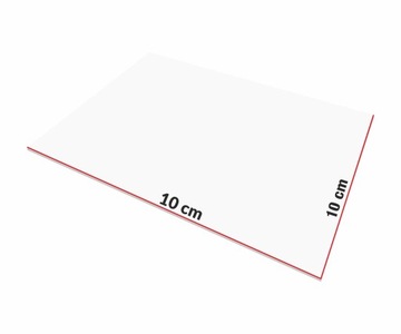 Табличка PUSH 10х10 см УФ