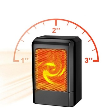 МИНИ-ОБОГРЕВАТЕЛЬ ЭЛЕКТРИЧЕСКИЙ ФАРЕЛКА 500 ВТ ЗАЩИТА ОТ ПЕРЕГРЕВАНИЯ