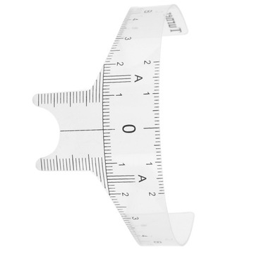 Профессиональная линейка для позиционирования бровей.