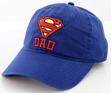 Czapka z daszkiem męska młodzieżowa Superman DAD DC-Comics 54-59cm Wyszycie