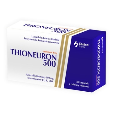 THIONEURON 500 30 kaps. KWAS ALFA-LIPONOWY Xenico