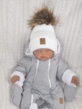 Двусторонний зимний комбинезон 74