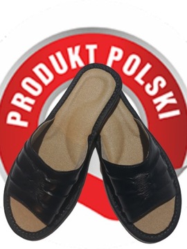 PANTOFLE KLAPKI PAPCIE LACZKI KAPCIE DAMSKIE*38*PL