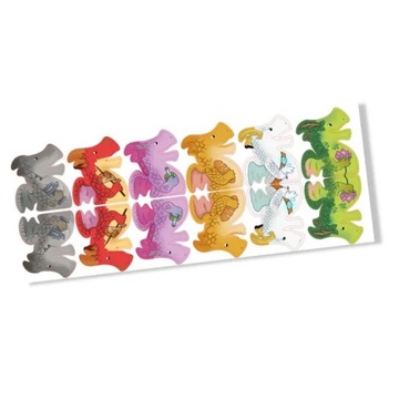 Наклейки Meeple: наклейки на фламекрафте