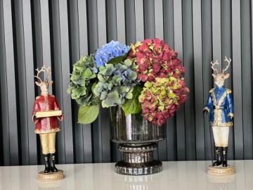 Ваза бутылка стеклянные корпус фонари