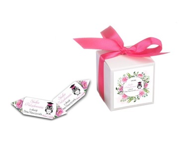 Коробочка с помадкой в ​​подарок ко Дню учителя.