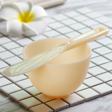 2 pcs/set DIY Silicone Face Mask Stick Bowl Set