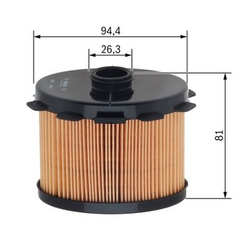 BOSCH 1 457 431 703 FILTR PALIVA