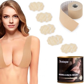 ORYGINALNA TAŚMA UNOSZĄCA BIUST MODELUJĄCA DEKOLT