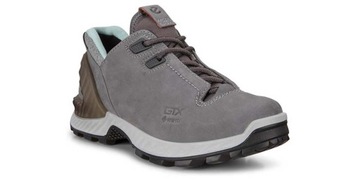 ECCO Buty trekkingowe damskie EXOHIKE szare skórzane GORE-TEX 36