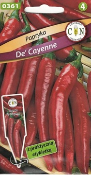 Papryka De'Cayenne! ostra czerwona Mega smak 0,5g