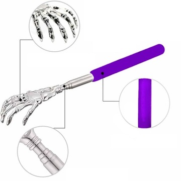 СКРАТКРАТОР ДЛЯ СПИНЫ ТЕЛЕСКОПИЧЕСКИЙ МАССАЖЕР 58см