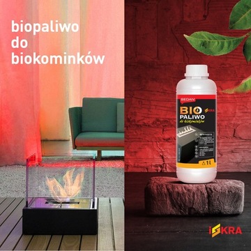 ISKRA - BIOPALIWO DO KOMINKA CYTRONELOWE 1L