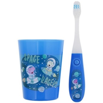 Szczoteczka do zębów kubek timer minutnik Peppa