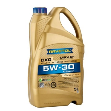 RAVENOL DXG 5W30 CleanSynto USVO Olej 5W-30 5L kb
