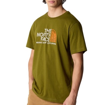 The North Face T-Shirt Rust 2 Rozmiar L Zielony - NF0A87NWPIB