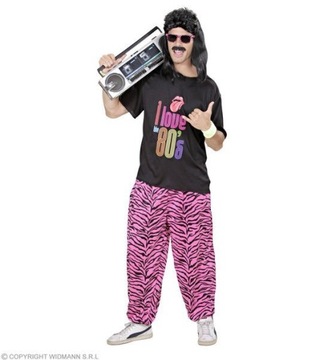 STRÓJ DISCO POLO KOSZULKA+PUMPY LATA 80 xxl