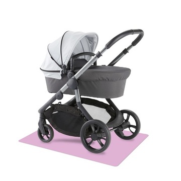 Глубокий коврик для коляски 70х100см, защита пола.