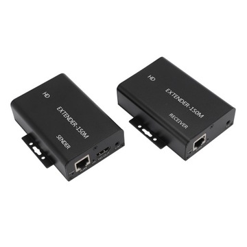 Przedłużacz HD KVM o długości 150 m Interfejs multimedialny HD do RJ45 HD 1