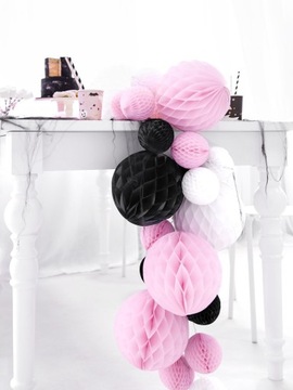 TIPPER BALL светло-розовый средний 20 см Honeycomb Honeycomb