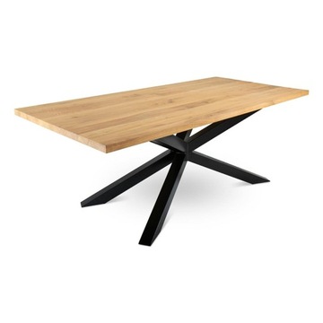 Стол журнальный, ДУБ TABLE 240x100, Индустриальный для офиса