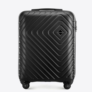 Чемодан WITTCHEN CUBA LINE CABIN 56-3A-751-11 из АБС-пластика ЧЕРНЫЙ