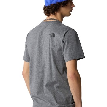 The North Face T-Shirt Simple Dome Rozmiar S Szary - NF0A87NGDYY