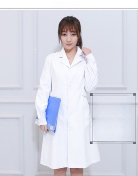 BODY GOWN LAB UNIFORM Z DŁUGIM RĘKAWEM