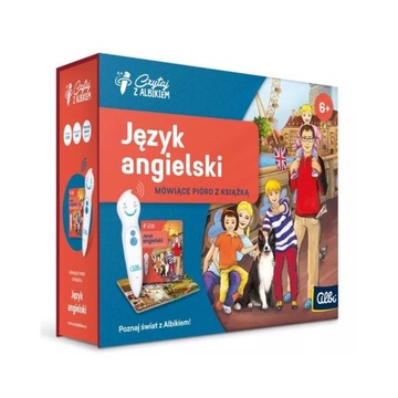 Czytaj z Albikiem Zestaw JĘZYK ANGIELSKI+PIÓRO