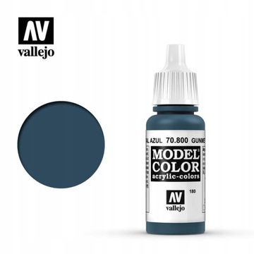 VALLEJO Model Color Gunmetal Blue