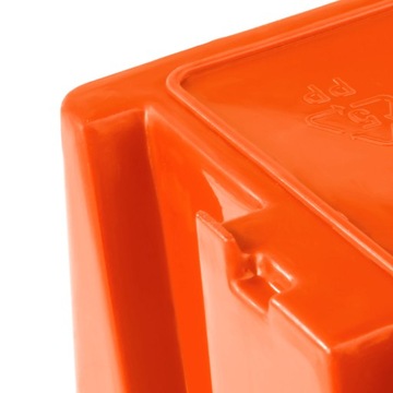 Набор контейнеров для хранения: 10x NP4 ORANGE туалетный лоток