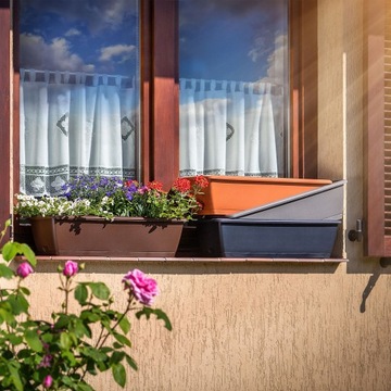 БАЛКОННАЯ КОРОБКА 60см ПОДСТАВКА ДЛЯ ЦВЕТОЧНОГО ГАЗВА