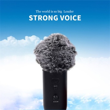 Передняя крышка микрофона, совместимая с Blue Yeti