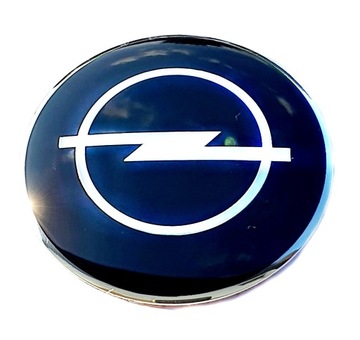 OPEL LOGO NAKLEJKI EMBLEMAT 64mm ZNACZEK ALUMINIUM