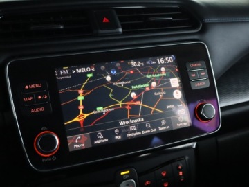 Nissan Leaf II Hatchback Elektryczny e+ 62kWh 218KM 2020 Nissan Leaf 62 kWh, Automat, VAT 23%, Skóra, Navi, zdjęcie 11