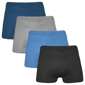 Bokserki Męskie Bawełniane 95% Majtki Wygodne dobry materiał 4-PAK 7XL