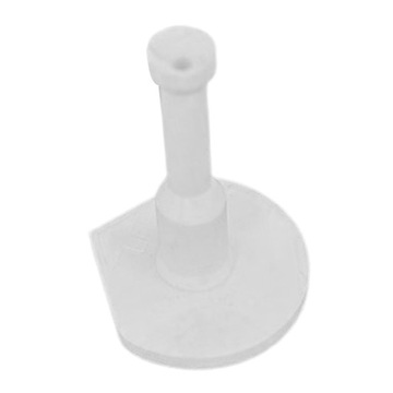 Портативный резиновый держатель для футболок для гольфа из ПВХ, белый