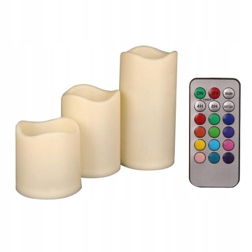 Набор из 6 светодиодных свечей Atmography Candles Remote