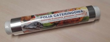 FOLIA ALUMINIOWA CATERINGOWA GRUBA 150m RED PLAST