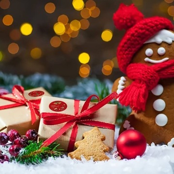 ДЕКОРАТИВНЫЕ РОЖДЕСТВЕНСКИЕ НАКЛЕЙКИ В РУЛОНЕ ЭТИКЕТКИ ДЛЯ РОЖДЕСТВЕНСКОГО ПОДАРКА 500 шт.